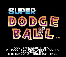 Super Dodge Ball (USA) (Virtual Console)